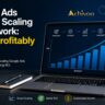 Google Ads Budget Scaling Framework dashboard showing PPC campaign optimization, ROAS tracking, budget growth, conversion metrics, and Google Ads performance analytics.