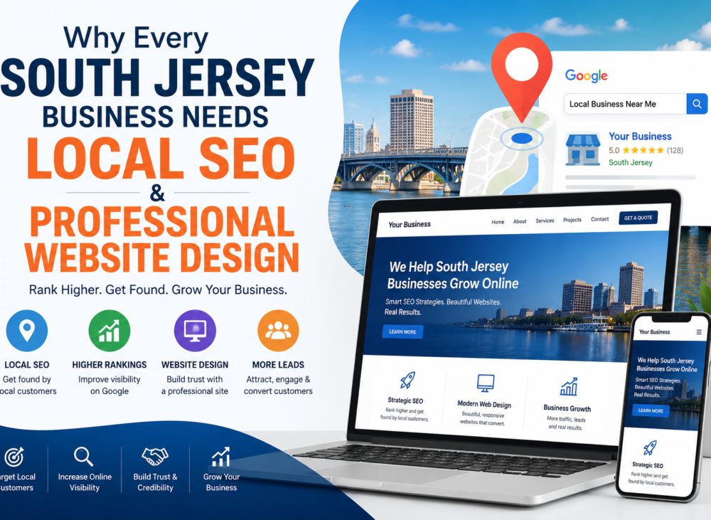 Local SEO South Jersey and Website Design