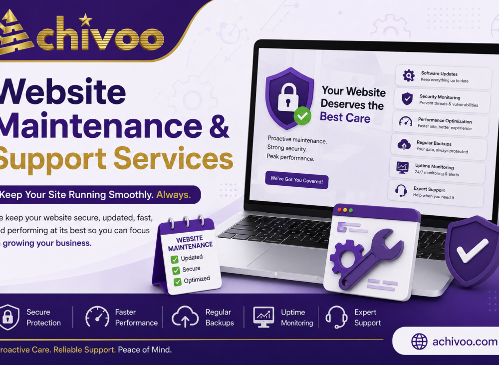 Website Maintenance and Support Services for secure and high-performing websites