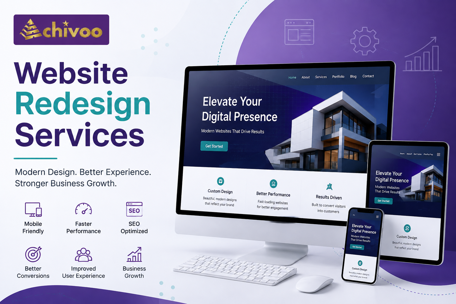 Website redesign services for improved user experience, SEO, and business growth