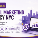 Digital marketing agency NYC strategies featuring SEO, web design, lead generation, PPC, local SEO, and content marketing